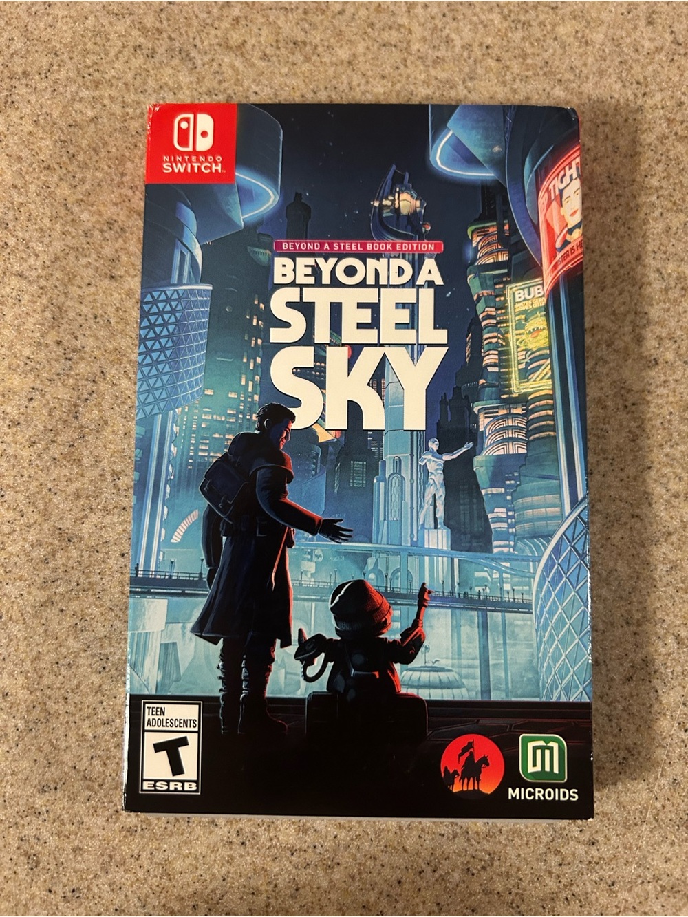 Beyond a Steel Sky Steelbook Nintendo Switch
